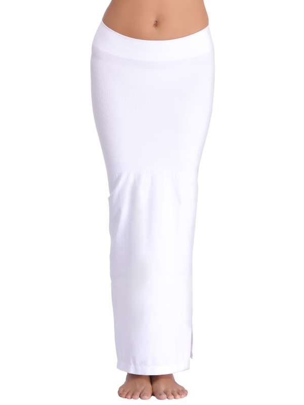 Buy Clovia Women Pack Of 2 Side Slit Saree Shapewear - Shapewear for Women  2523526