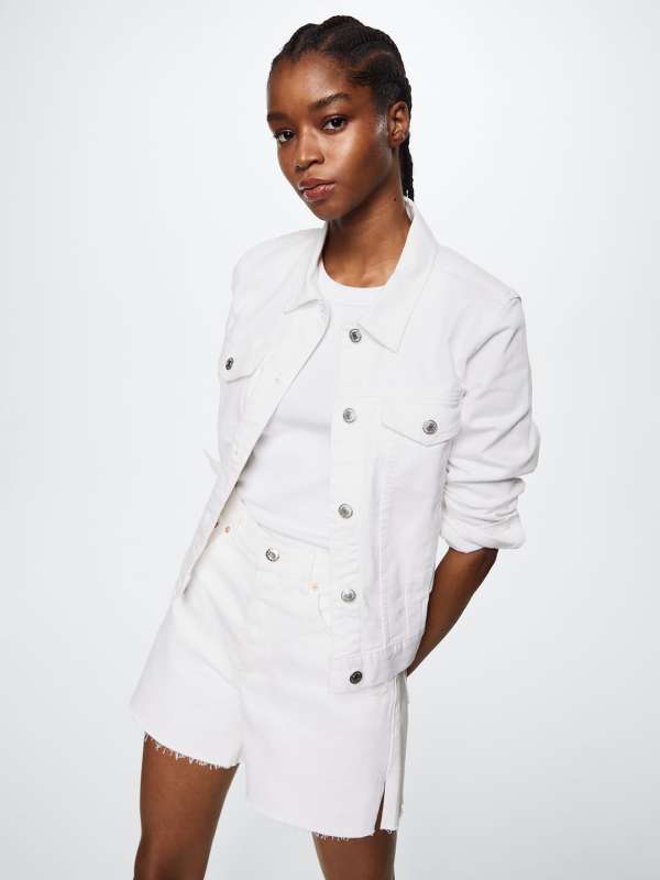 Mango deals white jacket