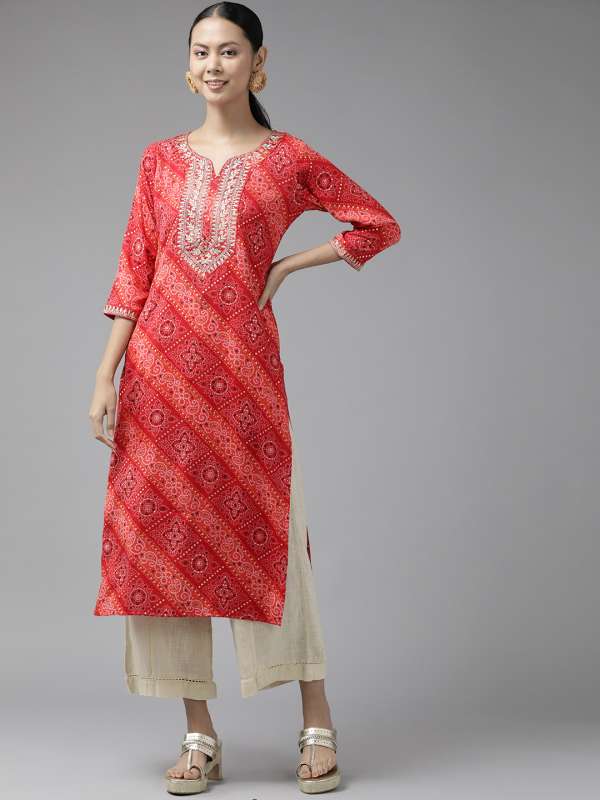 Yufta kurtis myntra top