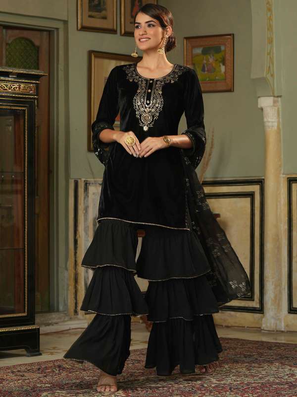 Sharara suits new arrivals on myntra