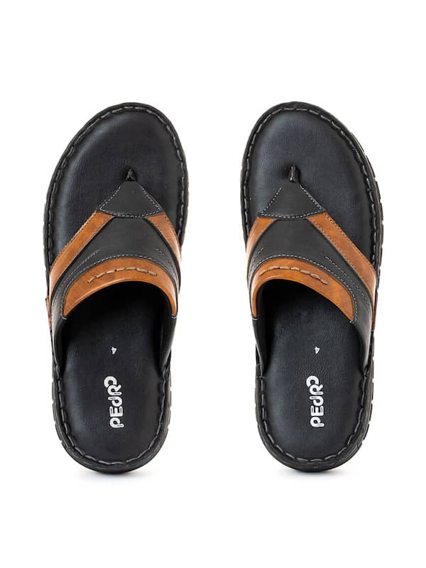 Buy Tan Flip Flop & Slippers for Men by KHADIMS Online | Ajio.com-sgquangbinhtourist.com.vn