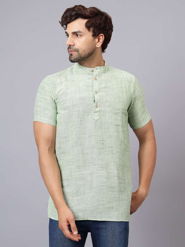 Green short kurti on sale