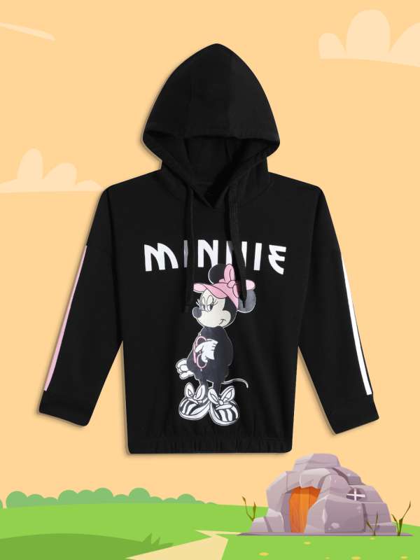 Girls minnie mouse hoodie discount