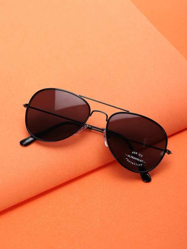Boys black sunglasses top