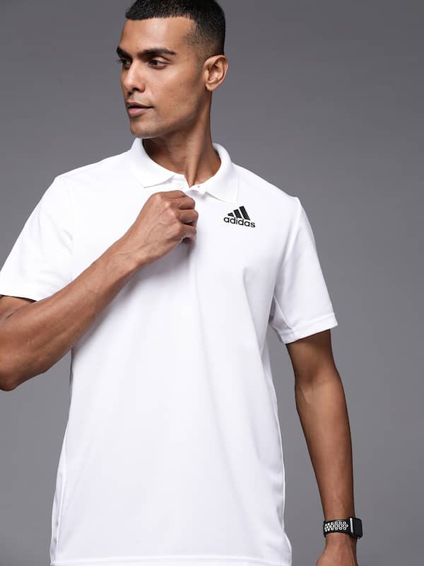 Adidas Polo White - Buy Adidas Polo White Tshirts online in