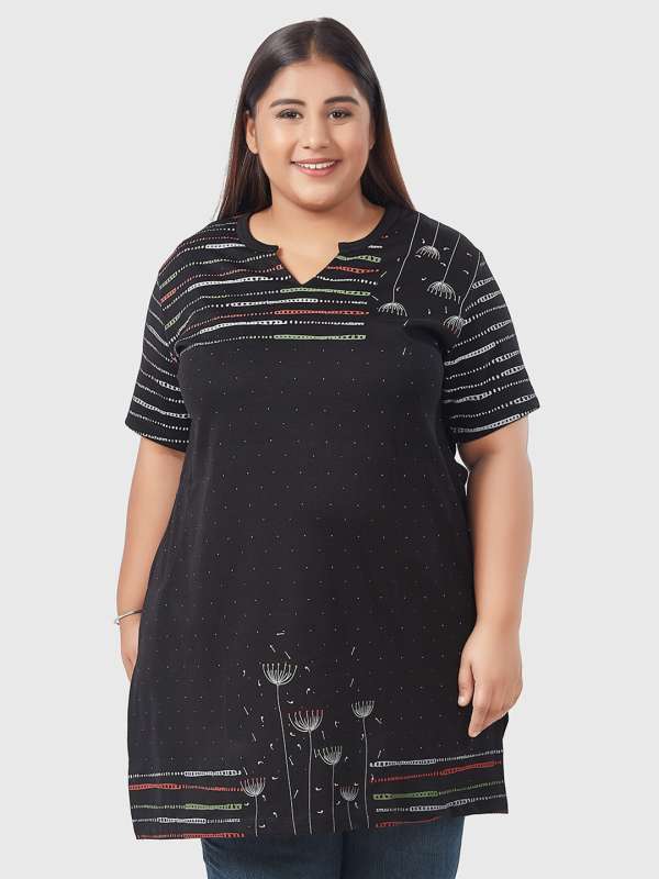 Myntra plus hotsell size kurtis
