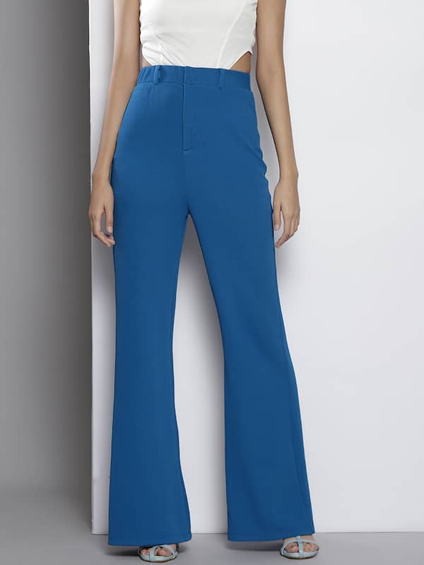 Buy Unique Lifestyle Slim Fit Formal TrousersPant for Men Navy Blue 28  at Amazonin