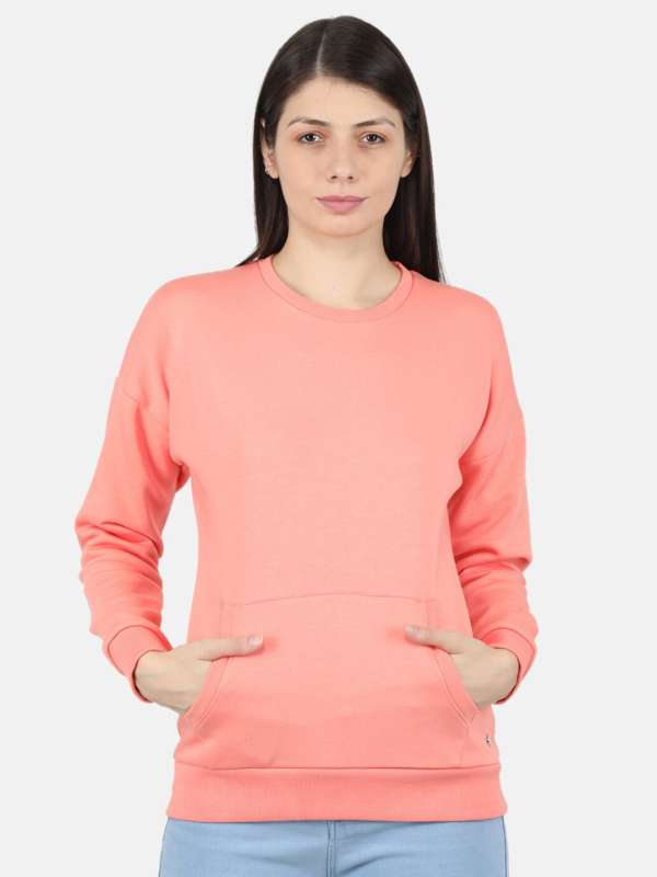 Peach colour 2025 sweatshirt