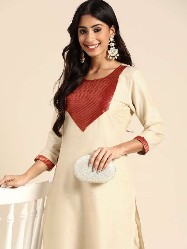 Broket kurti neck sales designs