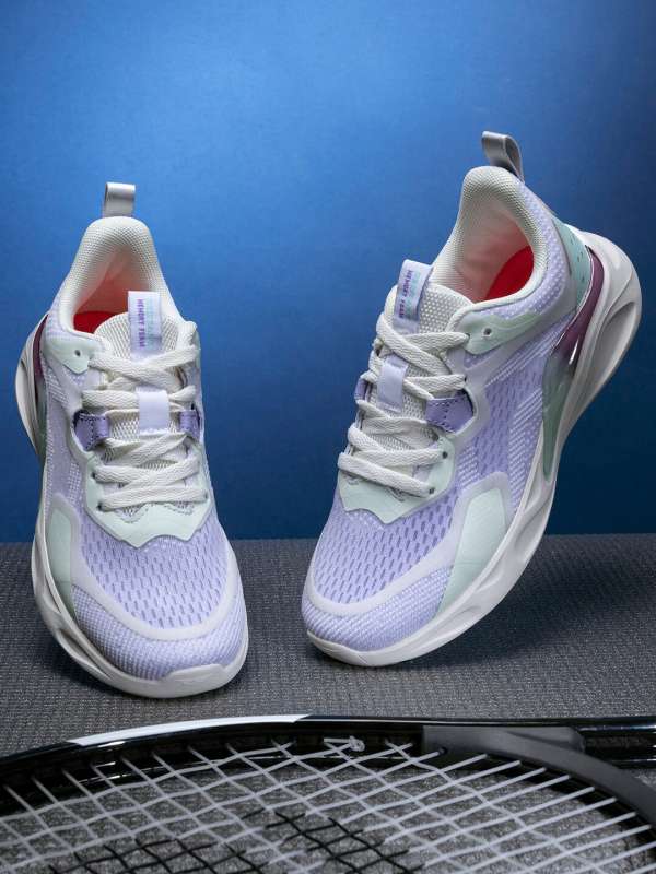 Red and hot sale purple sneakers