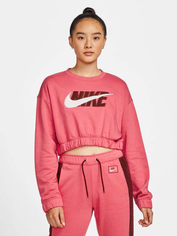 Pink nike jogger suit outlet