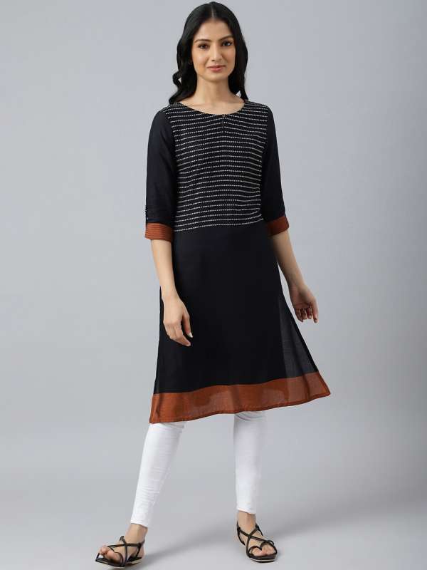 W black kurtis online top
