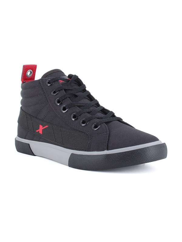 Sparx black casual shoes outlet