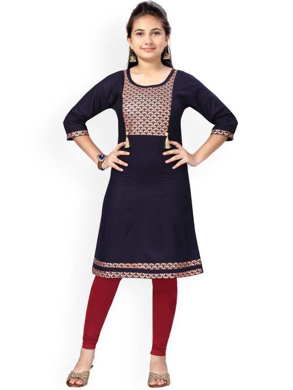 Navy Blue Kurtis Churidar Kurtas Sets Buy Navy Blue Kurtis