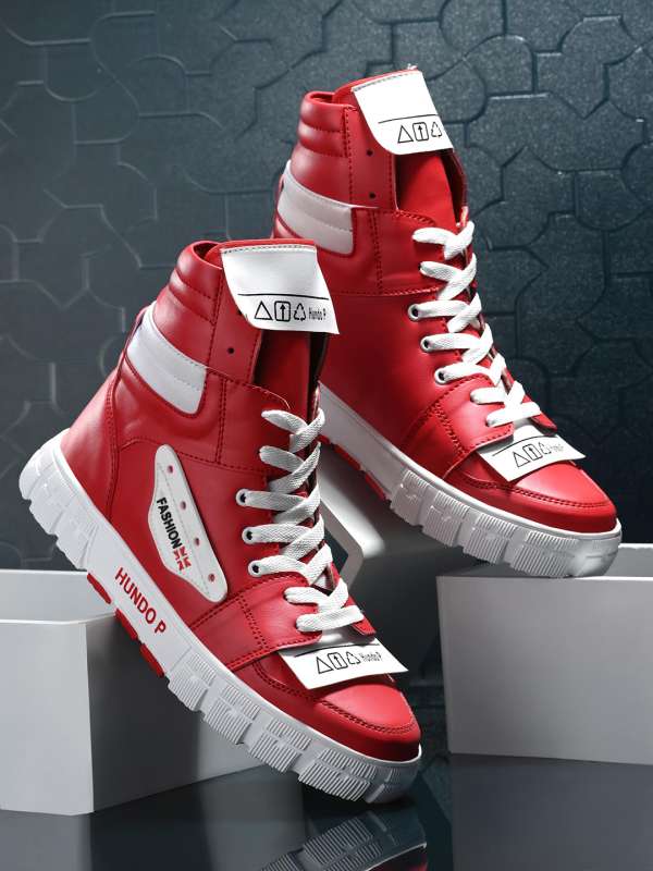 Red outlet boots men