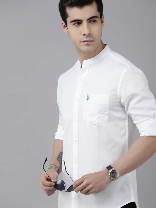 Us polo chinese collar shirts hot sale