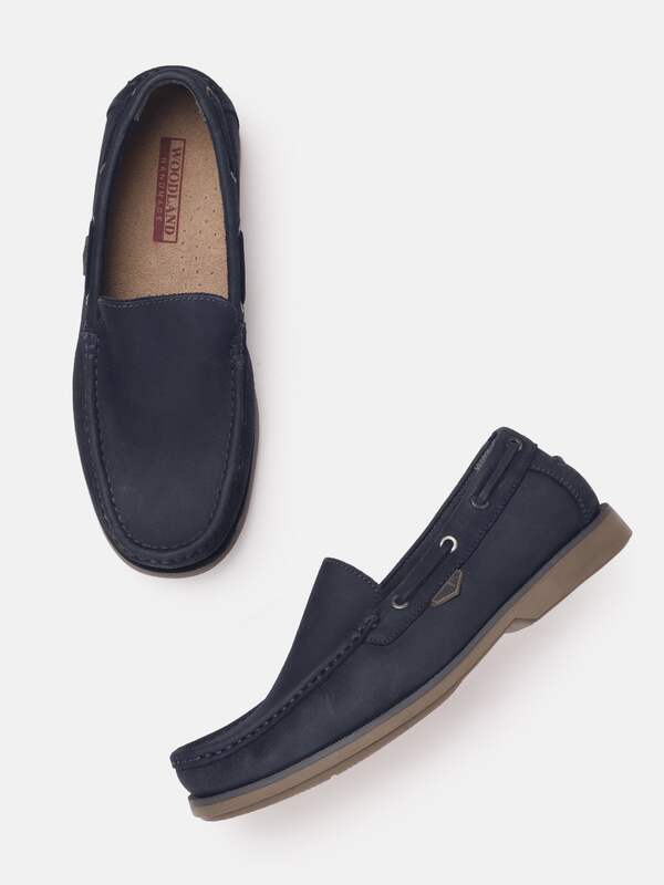 Lotus Leather Weymouth Boat Shoes in Navy Blue for Men Mens Shoes Slip-on shoes Boat and deck shoes 