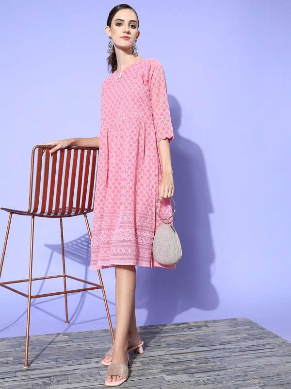 Glitter dress myntra online