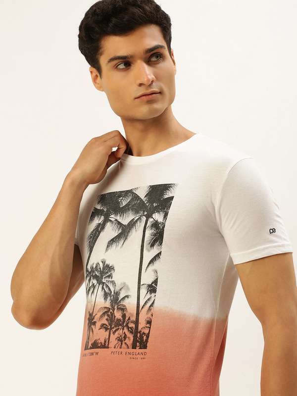 peter england t shirts myntra