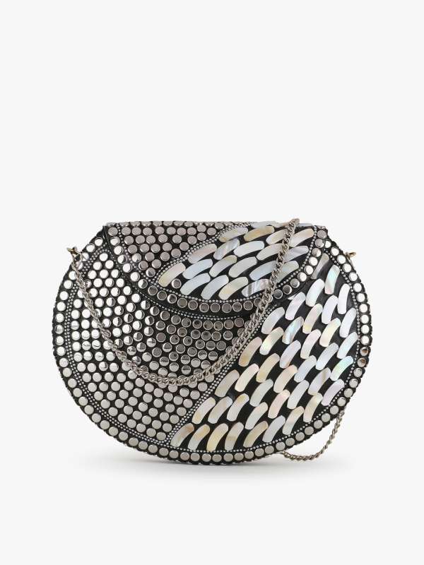 And Silver Clutches Buy And Silver Clutches online in India