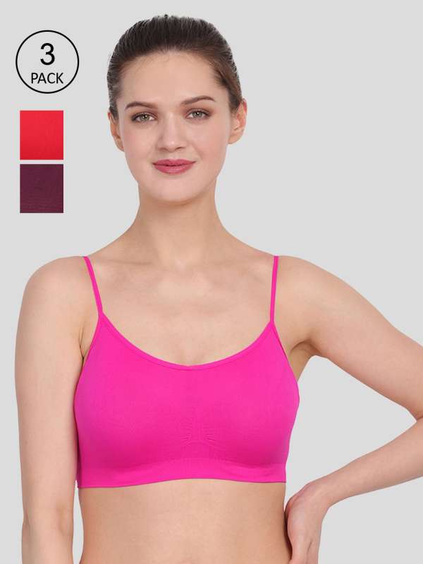 Buy Secrets By ZeroKaata Padded Non Wired Full Coverage Bralette (Pack of  2) - Assorted at Rs.779 online