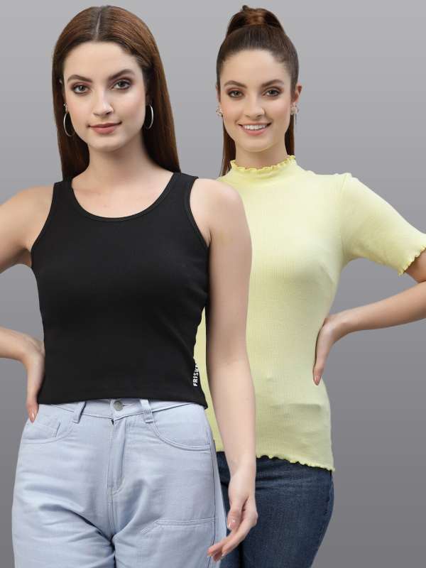 Neon Yellow Tops Buy Neon Yellow Tops online in India