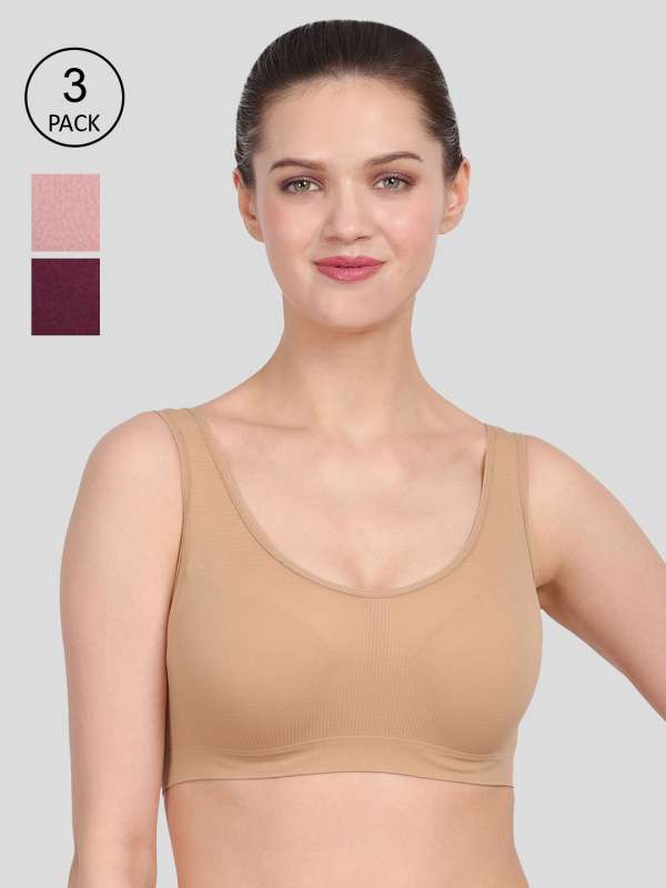 Buy Women's Cotton Blend Bra Panty Set Combo Pack of 3 (Multi) Online at  desertcartEcuador
