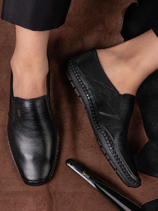 Buy online Black Patent Leather Slip On Loafers from Casual Shoes for Men  by East Wing for ₹799 at 60% off