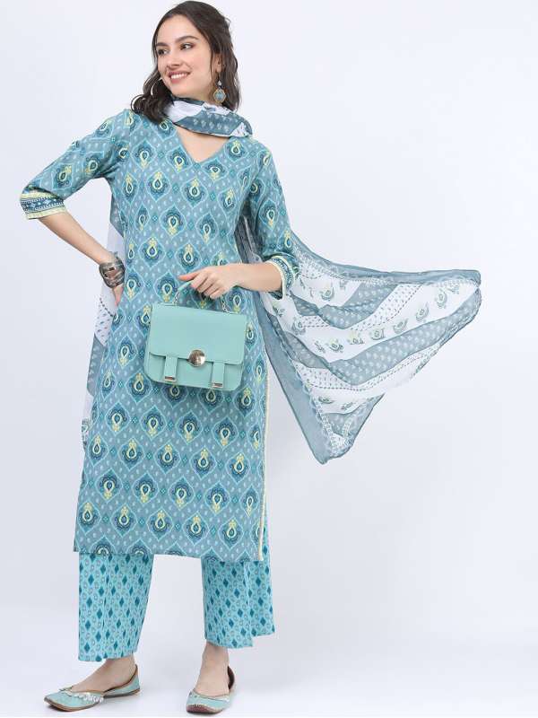 Myntra online kurti with palazzo clearance