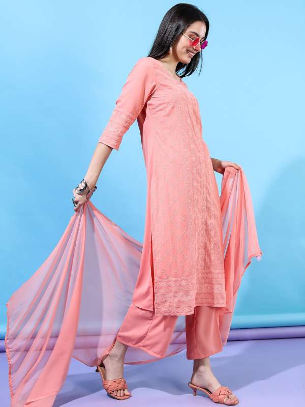 Women Polyester Apparel Set - Buy Women Polyester Apparel Set online in  India