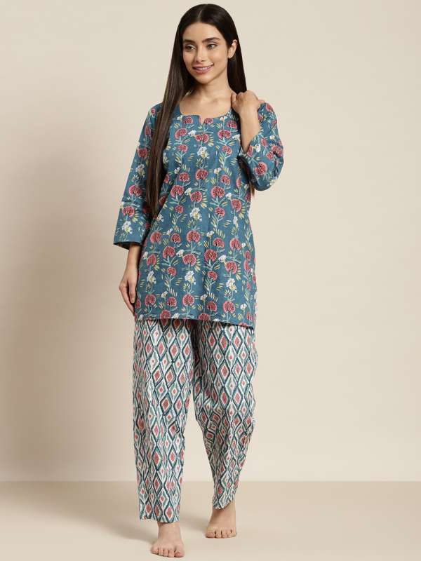 Night dress online myntra top