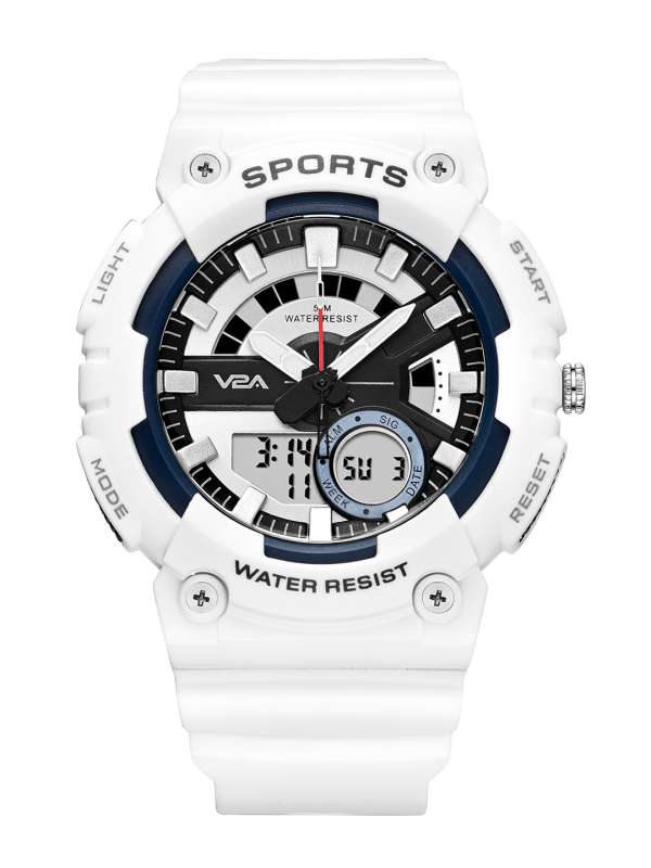 White sports watch on sale mens