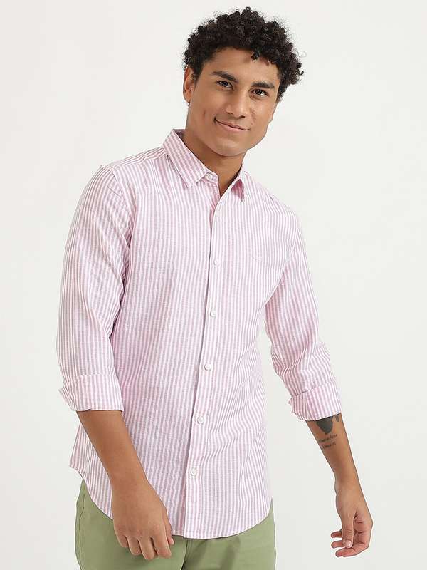 Myntra striped shirts Clearance