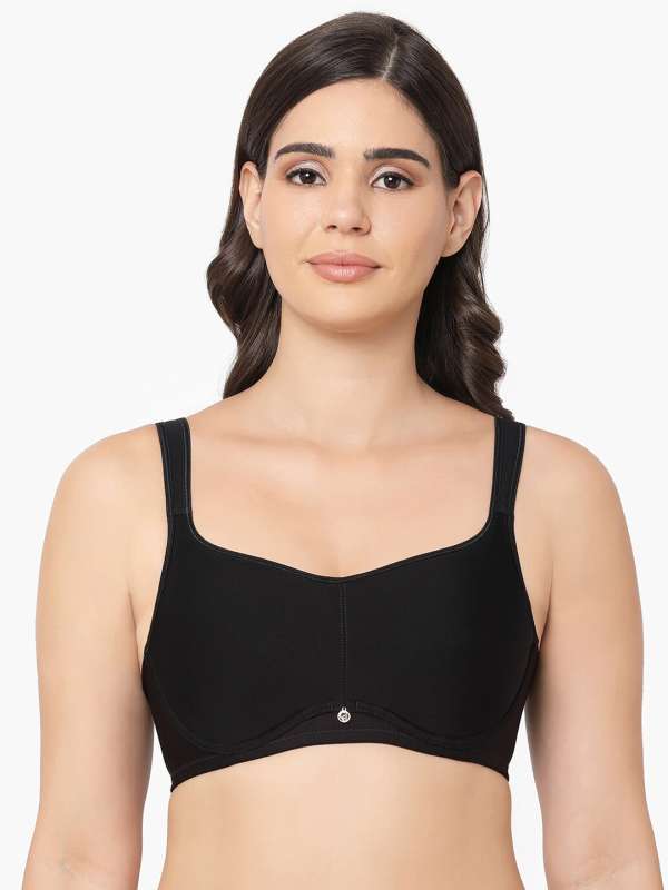 Buy Shyaway Black White Leopard Sports Bra Online 