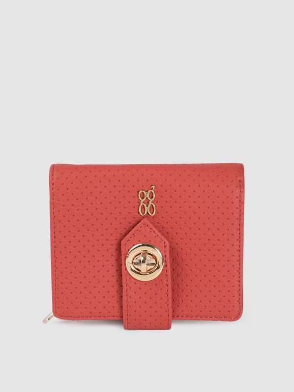 Buy Baggit Women Fuchsia & Orange Colourblocked Zip Around Wallet - Wallets  for Women 7485127