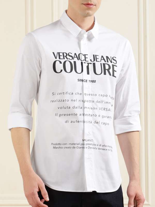 Sneeuwwitje Wat mensen betreft eer Buy Versace Shirts Online for Men at Best Price | Myntra