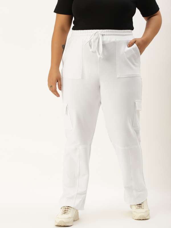 white baggy trousers ladies