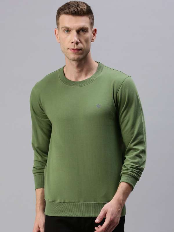 Green missguided sweatshirt clearance