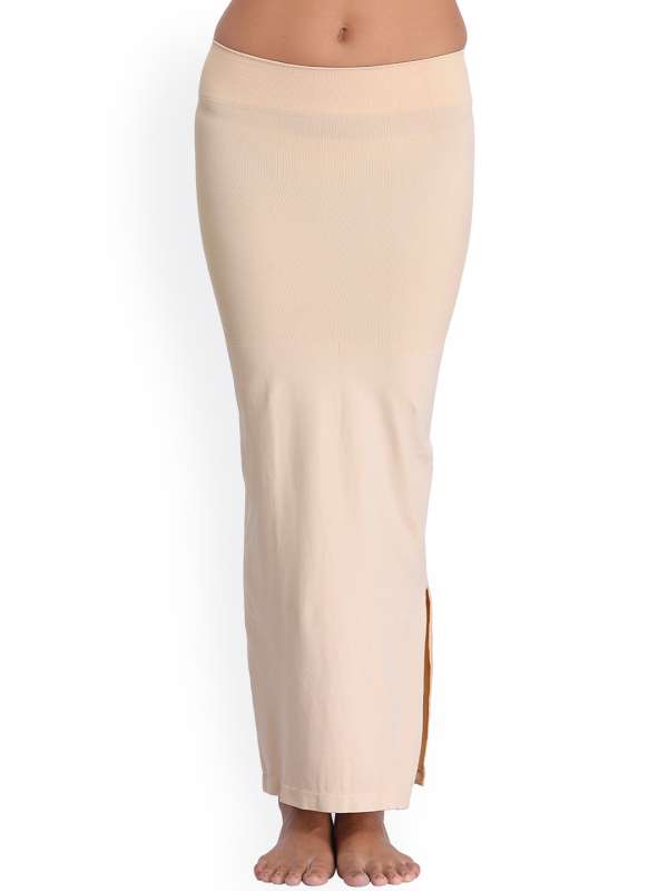 Buy Clovia Women 92% Nylon 8% Spandex Shapewear Peach Color Online at Low  Prices in India 