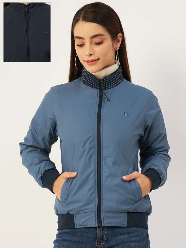 Reversible jacket myntra top