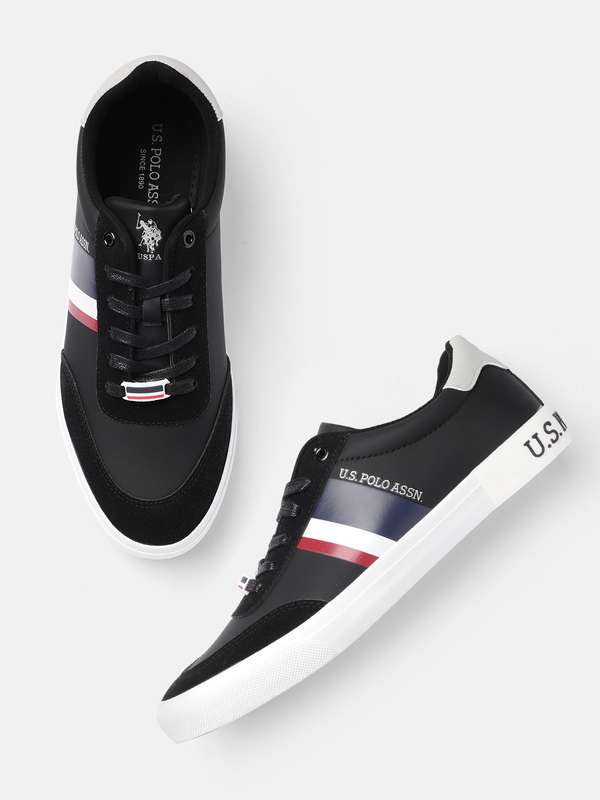 Men Black Polo Casual Shoes - Buy Men 