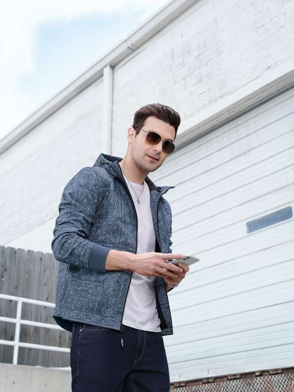 Levis denim deals jacket myntra