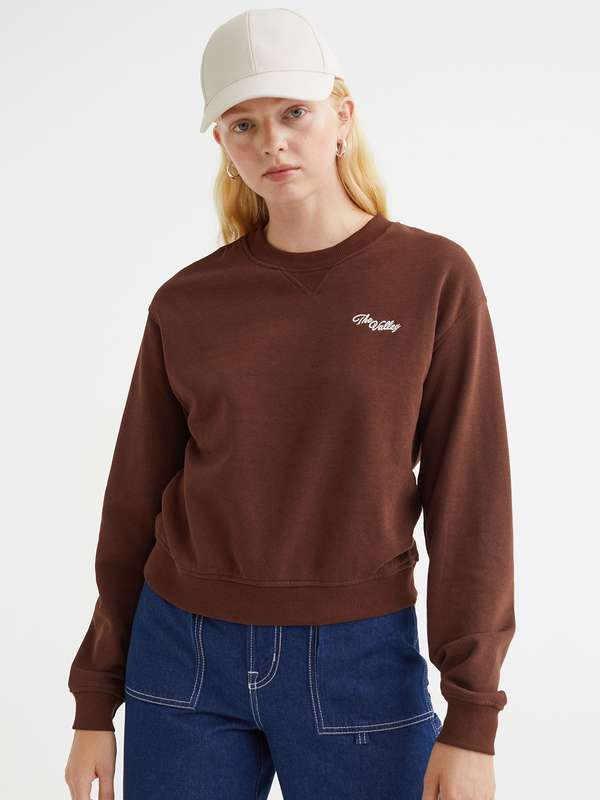 H and m sweatshirts womens clearance