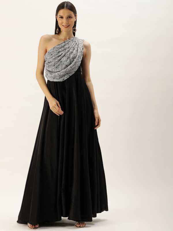 Black Grey Dresses Buy Black Grey Dresses online in India
