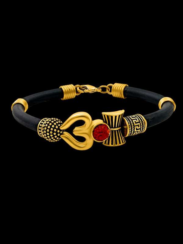 Man Gold Bracelet Buy Man Gold Bracelet online in India