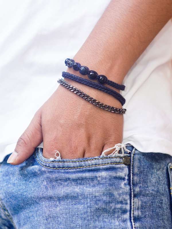 Lapis lazuli sales men's bracelets