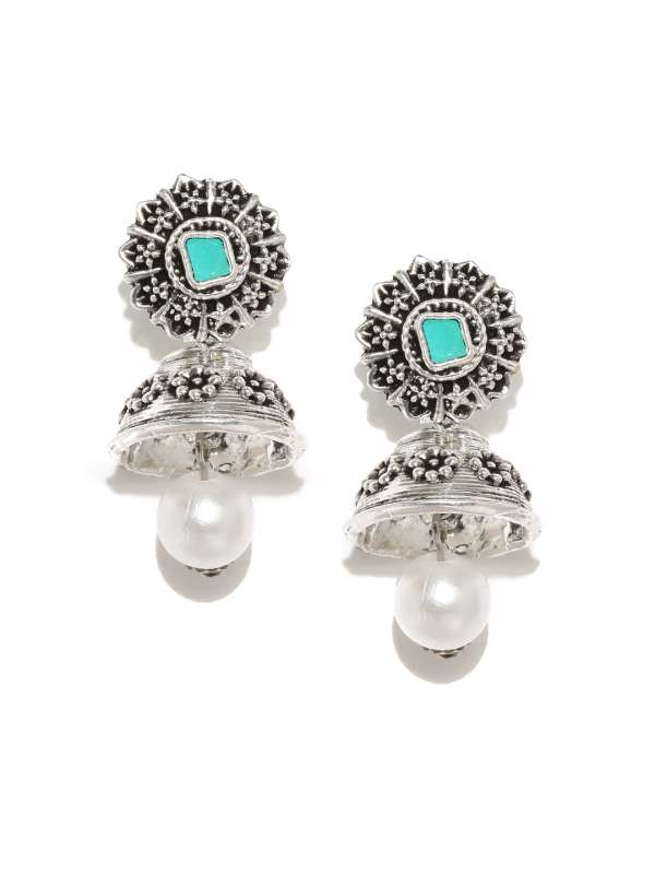 Metal jhumkas online best sale