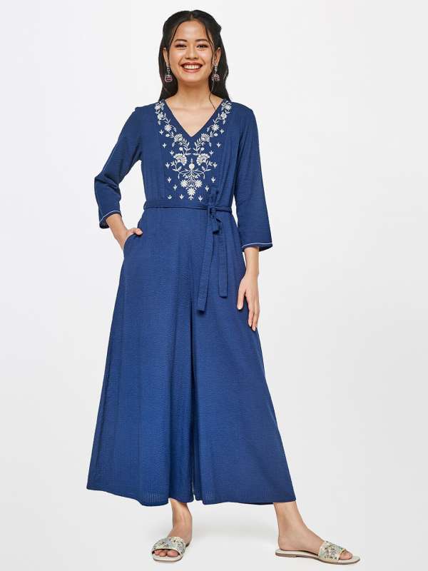 Global desi jumpsuit online myntra store