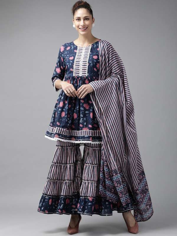 Myntra online shopping anarkali sales