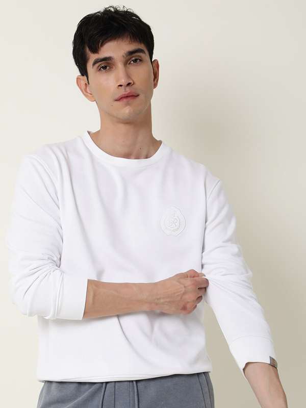 White Sweatshirt - Buy White Sweatshirt online in India